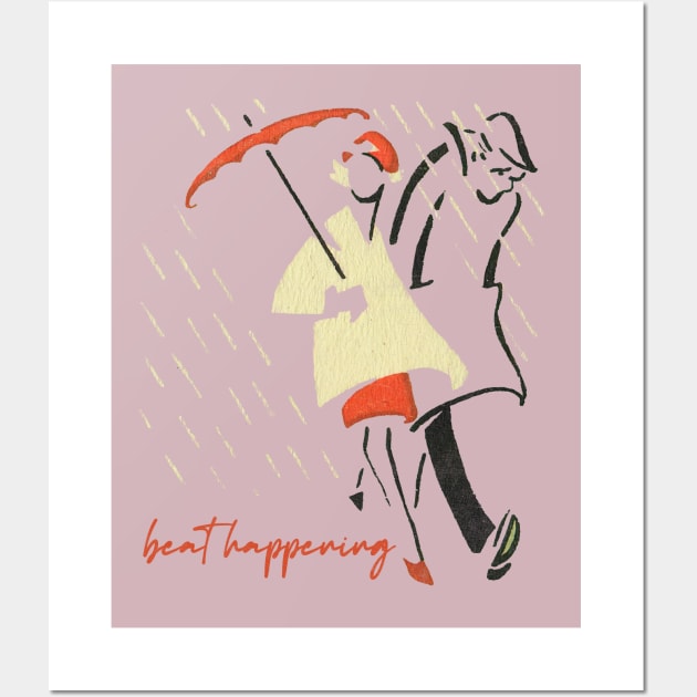 Beat Happening •• Original Fan Tribute Design Wall Art by unknown_pleasures